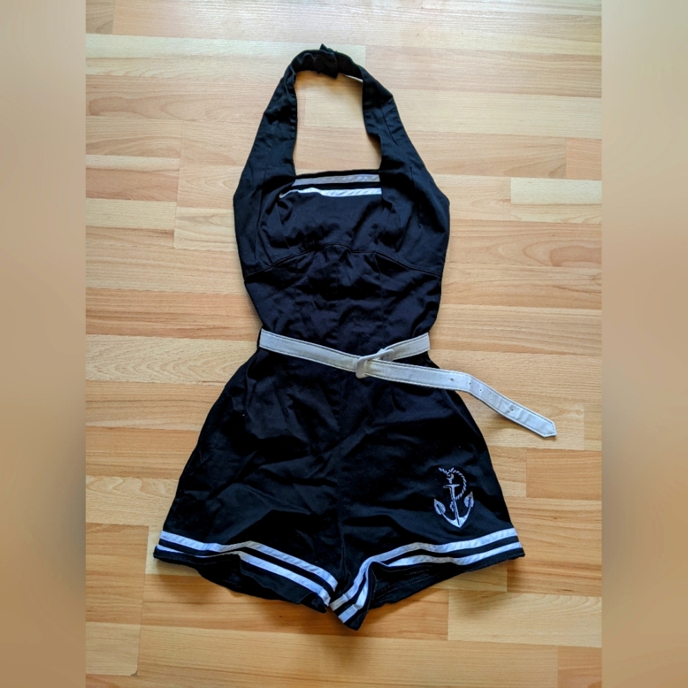 Flirty Sailor Halloween Romper